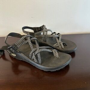 Chaco Hiking Sandals Womens Sz 9 Classic Strappy Multicolor Buckle Hook 7 Loop